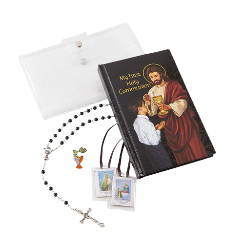 frugtbart Tether Mundskyl First Communion Vinyl Case Set – Bayou Rosaries