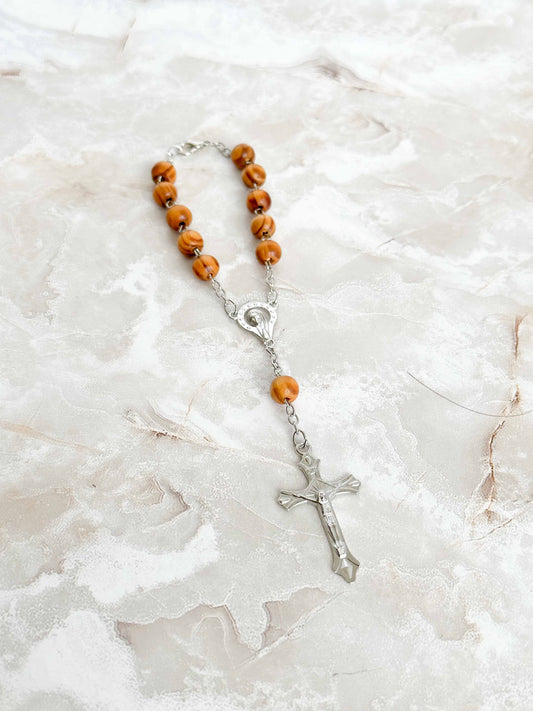 Wooden Car Rosary