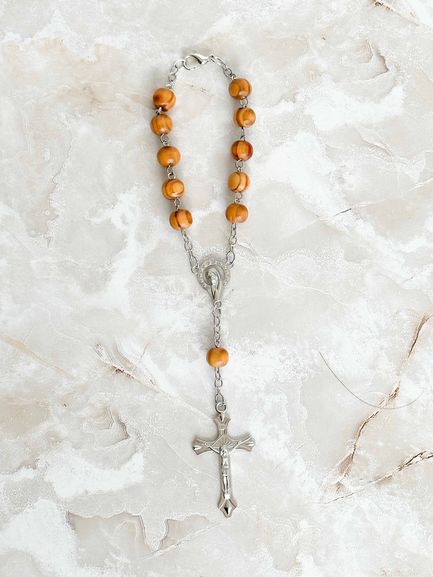 Wooden Car Rosary