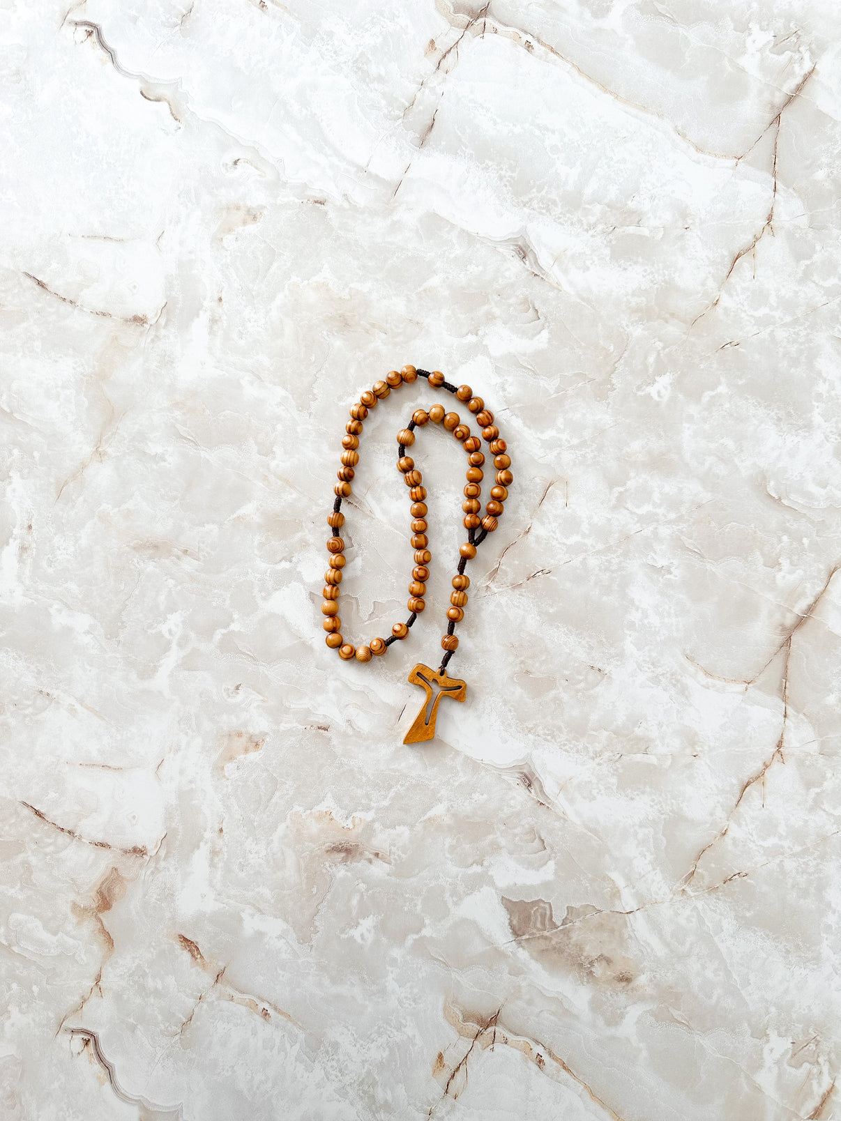 Minimalist Wood Rosary | Bayou Rosaries