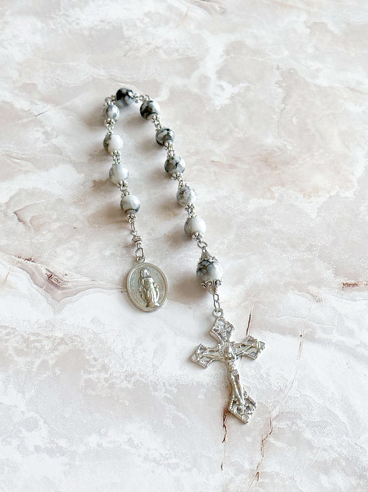 Marble Decade Rosary