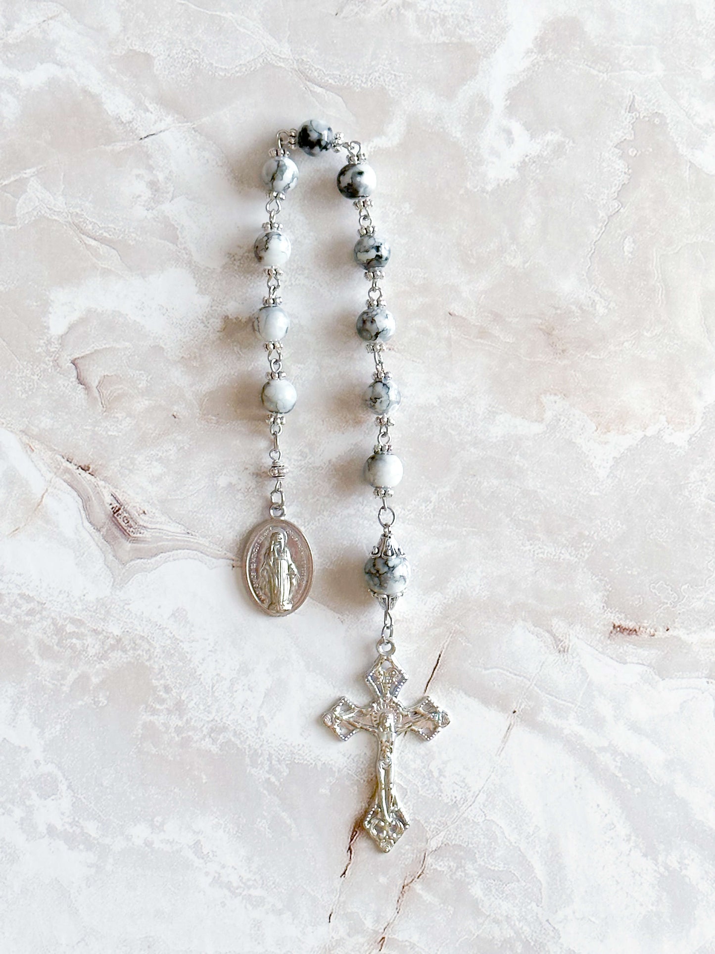 Marble Decade Rosary