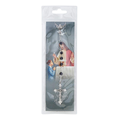 First Communion Rosary with Bookmark